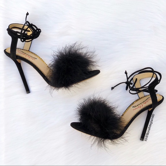 Charlotte Olympia Salsa 110mm Feather Suede sandal - Picture 5 of 12